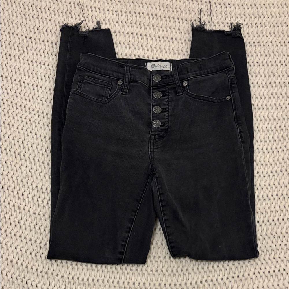 Madewell Charcoal High Rise Women's Jeans